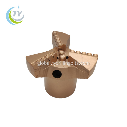 Three-Wing Pdc Bit Drilling Bits Three Blades PDC water well Drilling Bit Factory